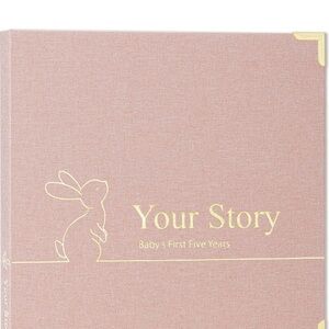 Your Story Baby's First Five Years Memory Book - Pink